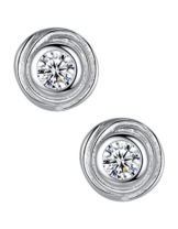 Arco Iris Schmuck Damen-Ohrstecker Sterling Silber Zirkonia