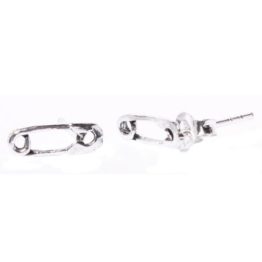 Chic-Net Ohrstecker 925 Sterling Silber Unisex Schmuck Ohrringe Sicherheitsnadel