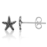 Chic-Net Silberohrstecker Ohrstecker Ohrringe Unisex 925er Sterling Silber Schmuck Seestern
