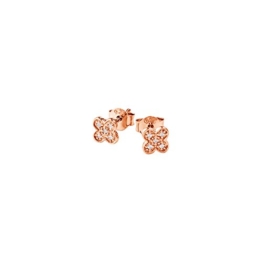 DOOSTI Ohrstecker 925 Silber Rosegold vergoldet (Paar)