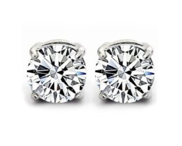 Damen-Ohrstecker-Set 925 Silber Zirkonia Kristalle