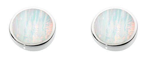 Dew Damen-Ohrstecker Silber Opal mehrfarbig 3060MSO