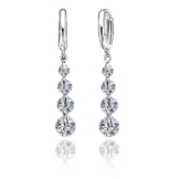 Echt 925 Silber Ohrringe Ohrstecker Stein edel Schmuck