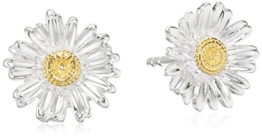 Elements Ohrstecker Gänseblümchen Detail Silber rhodiniert
