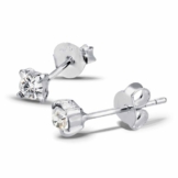 Elli Damen-Ohrringe Klassik 925 Sterling Silber mit Swarovski Kristallen 03200831