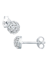 Elli Damen-Ohrstecker 925 Sterling Silber mit Kristallen von Swarovski 0309651712