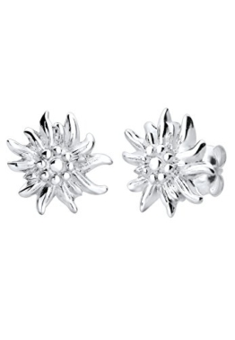 Elli Damen-Ohrstecker Edelweiss 925 Sterling Silber 305482914