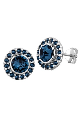 Elli Damen-Ohrstecker Kristall 925 Sterling Silber Swarovski Kristall 310570113