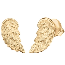 Engelsrufer Ohrringe ERE-WING-STG Damen Ohrstecker Flügel Sterling-Silber 925 Gold