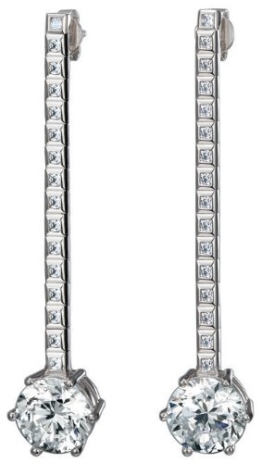 Esprit Collection Damen-Ohrringe Seleness Glam 925 Sterling Silber ELER91146A000