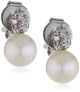 Esprit Damen-Ohrstecker 925 Sterling Silber Zirkonia Bonnet ESER92762A000