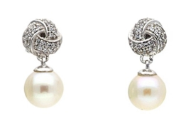 Esprit Damen-Ohrstecker 925 Sterling Silber Zirkonia PELIA ELER92509A000