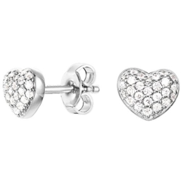 Esprit Damen-Ohrstecker 925 Sterling Silber Zirkonia Petite ESER92693A000