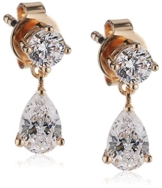 Esprit Damen-Ohrstecker 925 Sterling Silber Zirkonia Solitaire ESER92688B000
