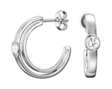Esprit Damen-Ohrstecker 925 Sterling Silber rhodiniert Glas Zirkonia Clearance weiß S.ESER92459A000