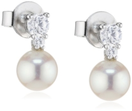 Esprit Damen-Ohrstecker 925 Sterling Silber rhodiniert Zirkonia ESER92589B000