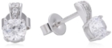Esprit Damen-Ohrstecker 925 Sterling Silber rhodiniert Zirkonia ESER92742A000