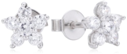 Esprit Damen-Ohrstecker 925 Sterling Silber rhodiniert Zirkonia ESER92747A000
