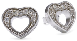Esprit Damen-Ohrstecker passion 925 Sterlingsilber 20 Zirkonia farblos S.ESER91278A000