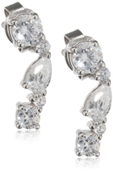 Esprit Essential Damen-Ohrstecker ES-DIADEM 925 Silber rhodiniert Zirkonia transparent – ESER92990A000