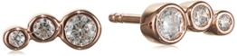 Esprit Essential Damen-Ohrstecker ES-SYMPHONY ROSE 925 Silber rhodiniert Zirkonia transparent – ESER92995C000
