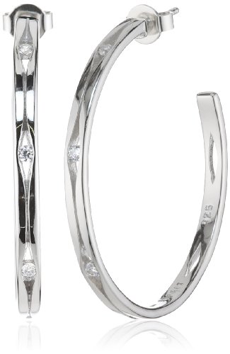 Esprit Jewels Damen-Ohrstecker 925 Sterling Silber Solitaire lines ESER92470A000