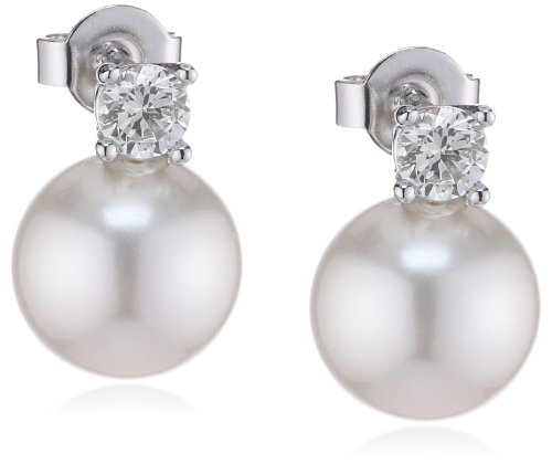 Esprit Jewels Damen-Ohrstecker finery pearl 925 Sterling Silber ESER92443A000