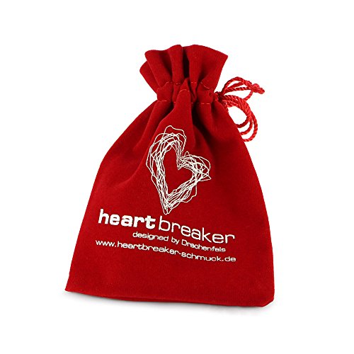 Heartbreaker Damen- Kronenohrstecker Crown of my Heart mit Zirkoniapavée und Muschelkernperle LD LP 26