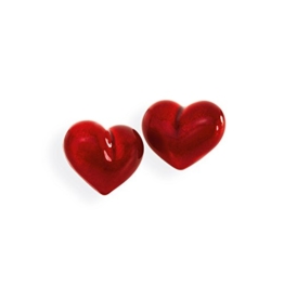Heartbreaker Damen- Ohrstecker Herz my only one mit Brandlack LD AT 24 RM