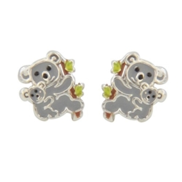 Janusch Ohrstecker 925 Silber Koala