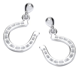 Jodie Rose Ohrstecker Sterling-Silber 925 Ohrringe Hufeisen