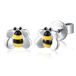 LR Zubehör, Sterling-Silber 925, kleine Biene-Damen Schmuck Ohrringe Ohrstecker,