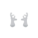Lackingone Reh Ohrstecker Weihnachten Ohrringe 925 Sterling Silber Weihnachtenschmuck