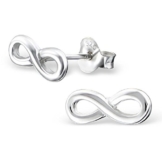 Laimons Damen-Ohrstecker Unendlichkeit Symbol Sterling Silber 925