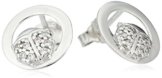 Nomination Damen-Ohrstecker Milu Marienkäfer 925 Silber Zirkonia weiß – 143030/002
