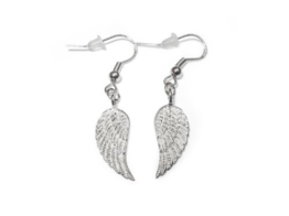 Ohrhänger Engelsflügel Ohrringe, 925er Sterling Silber