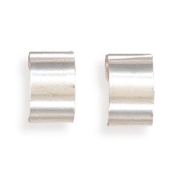 Ohrklemme Ear Cuff Ohrringe Sterlingsilber verstellbar messen poliert 7 mm breit – JewelryWeb