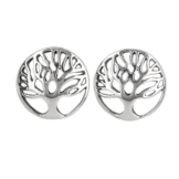 Ohrringe Lebensbaum Baum des Lebens Ohrstecker 925er Sterling Silber Schmuck
