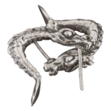 Ohrstecker Dragon Bite Drachen Silber Schmuck Ohrringe