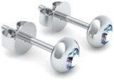 Ohrstecker Silber Ohrringe Blautopas 925 + inkl. Luxusetui + Blautopas Ohrringe Silber Blautopasohrringe Silber (Silber 925) – Basic Stars Amoonic Schmuck AM12 SS925BTFA