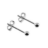 Ohrstecker Sterling-Silber 925 Kugel 3 mm
