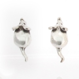 Ohrstecker aus Sterlingsilber 925 – Maus