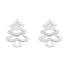 Ornami Ohrstecker Weihnachtsbaum Sterling-Silber