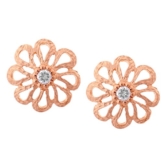 Orphelia Damen-Ohrstecker 925 Silber rhodiniert Zirkonia Brillantschliff weiß