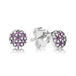 Pandora Ohrstecker 290544CFP Lila Zirkonia