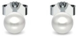 Perlenstecker Ohrstecker Perle Silber Ohrringe Akoya Perle weiß 925 + inkl. Luxusetui + Akoya Perle weiß Ohrringe Silber Perlenohrringe Silber (Silber 925) – AM191 SS925PWPE