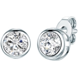 Rafaela Donata Glamour Collection Damen-Ohrstecker 925 Sterling Silber Zirkonia weiß  60832014