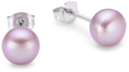 Sakura Pearl Damen-Ohrstecker mit 2 Süßwasser-Zuchtperlen AM005