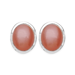 Silvancé – Damen Ohrringe – 925 Silber, rhodiniert – echter Edelstein: SWZ Perle E1780PE