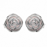 TAOTAOHAS Damen – European Ohrringe, Sterling-Silber 925 OhrStücker ,Blühende Rose